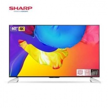 夏普 LCD-60SU465A 液晶电视机 60英寸/4K超高清/智能网络/黑色(含电视壁挂架/高清数据线/电源线/辅材及安装服务费)