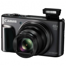 佳能(Canon)PowerShot SX720 HS 数码相机 黑色